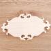 RORPOIR 1pc Unpainted Frames Decorative Appliques for Furniture Wood Onlays for Bed Flowers Carved - Buy Online on GoSupps.com