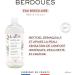 BERDOUES Micellar cleansing water cleanses removes make-up and soothes organic aloe vera sensitive skin floral scent 95% natural origin vegan made in France 400ml - Buy Online on GoSupps.com