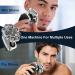 Head Shaver for Bald Men - 6 in 1 Waterproof Electric Razor with LED Display | Rechargeable Wet/Dry Grooming Kit - Buy Online on GoSupps.com