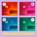 WiZ Connected Color 60W A19 Smart WiFi Light Bulb - 16 Million Colors - Alexa & Google Home Compatible - No Hub Needed - 1 Pack - Buy Online on GoSupps.com
