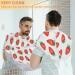 Beard Bib Apron for Men | Non-Stick Waterproof Hair Catcher | Grooming Cloth with Strawberry Design - Perfect for Shaving & Trimming - Buy Online on GoSupps.com