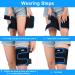 Supregear Adjustable Thigh Brace Support - Neoprene Compression Sleeve for Men and Women - Ideal for Hamstring, Quad, Groin, and Muscle Support - Blue - Buy Online on GoSupps.com