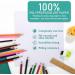 60 Sheets White Cold Press Watercolor Paper Pack - 230g 5 x 7 Inch for Kids and Artists - Buy Online on GoSupps.com