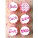 24 x Pre-Cut Barbie 8 Edible Stand up Wafer/Rice Paper Cupcake Cake Toppers Birthday Party Pink Decorations - Buy Online on GoSupps.com