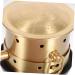 Homsfou Moxibustion Box - Copper Moxa Tool Holder for Acupuncture & Massage | 2pcs Golden 16x6cm - Buy Online on GoSupps.com