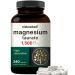 NatureBell Magnesium Taurate 1,500mg 240 Capsules | Chelated for High Absorption | Heart & Nervous System Support | Non-GMO Gluten-Free