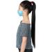 LOFBAZ Washable Adjustable Cloth Face Coverings for Kids & Adults - Light Blue Rabbit Design with Nose Wire & Filter Pocket - Perfect for Ages 4-8 - Buy Online on GoSupps.com