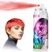 ONE-TIME USE Red Temporary Hair Color Spray for Crazy Hair Day Christmas Party Cosplay - 1-Day Washable Spray-On 100ML
