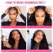 Curly Water Wave Headband Wig for Black Women - 26 Inch Synthetic Wet and Wavy Headband Wig - Glueless Black Half Wig 150% Density - Daily Wear - Buy Online on GoSupps.com