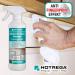 Hotrega Kitchen Fronts Cleaner 500ml | High Gloss Intensive Cleaner for Kitchen | 2x500ml + Microfiber Cloth - Best for All Surfaces - Buy Online on GoSupps.com