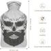 Bearded Skull Hot Water Bottle with Plush Cover | Ideal Hand Warmer for Adults & Children | 26.5x15.3cm - Buy Online on GoSupps.com