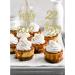 24pcs Feeling 22 Cupcake Toppers Twenty Two Birthday Cake Decorations Cheer to 22 Years Old Theme Party Decoration Supplies (Gold) - Buy Online on GoSupps.com
