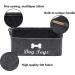 Geyecete Dog Toys Storage Bin - Collapsible Pet Supplies Basket with Wooden Handle - Buy Online on GoSupps.com