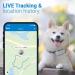 Tractive Waterproof GPS Dog Tracker - White | Location & Activity Monitoring | Unlimited Range - Buy Online on GoSupps.com