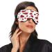 xigua Ladybug Sleeping Eye Mask | Adjustable Strap, Breathable Blackout Comfort | Comfortable Sleeping Mask for Men & Women - Buy Online on GoSupps.com