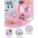 65PCS Cute Acrylic Brooch Pins Set - Aesthetic Kawaii Badges for Backpacks, Bags, Jackets - Sheep, Rabbit, Dog, Bear Cartoon Pins - Buy Online on GoSupps.com