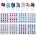 FEIlei 20Pcs Nail Jewelry Resin Nail Art Rhinestones Shiny Nail Crystals Diamond Gems - Buy Online on GoSupps.com