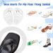 Gel Metatarsal Pads for Thong Sandals Flip-Flops 2 Pairs Forefoot Cushion Inserts Ball of Foot Grip Pads for Metatarsal Support and Pain Relief Anti-Slip Clear - Buy Online on GoSupps.com