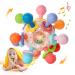 Baby Sensory Teething Teether Toys: Teething Toys for Babies 0-6 Months| Baby Teething Toys 6 to 12 Months Baby Teething Ball Rattle Infant Toy for 0-3-6-12 Months Baby Girls Boys