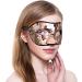 Bling Masquerade Face | Glass Disco Ball - Mouth Adjustable Reusable Face for Women Girls Sritob Rose Gold - Buy Online on GoSupps.com
