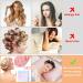 Sleep Styler Heatless Curlers Headband - No Heat Overnight Hair Curling Set - Pink - Buy Online on GoSupps.com