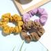 16pcs Cotton Hair Scrunchies - Solid Color Ponytail Holders for Women - Elastic Hair Ties - Mix Colors - Buy Online on GoSupps.com