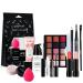 Joyeee Makeup Gift Set 12 Pcs Full Kit Come with Eyeshadow Lipstick Lipgloss Concealer etc for Face Eyes Lip Complete Starter Bundle for Women and Girls Portable Beauty Set with Storage Bag#2