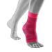 Bauerfeind Sleeve for your ankle "Sports Compression Ankle Support" 1 Unisex ankle bandage with compression ankle protection for running fitness and ball sports right & left -wearing XL pink