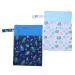 Beaupretty 2 pieces women bands Storage bag women bands bag diaper bag double zipper storage bag double zip pocket women bands bag outdoor