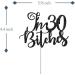 Tenhaisi Glitter Black I'm 30 Bitches Cake Topper for Women Happy 30th Birthday Anniversary Cake Decoration - Dirty Thirty - Talk 30 to Me Cake Topper Funny Adult 30th Birthday Party Decoration - Buy Online on GoSupps.com
