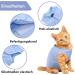 Voarge Recovery Suit for Cats - Post-Op Anti-Licking & Trimming | Warm & Comfortable Wear for Cats & Dogs (M Blue) - Buy Online on GoSupps.com