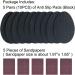 UNIKSTEP 5 Pairs Shoe Sole Anti Slip Grips and Noise Reduction Stickers - Black - Buy Online on GoSupps.com