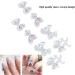 Nail Art Decal Faux Rhinestones Lovely Nail Charms 3D for Manicure - Buy Online on GoSupps.com