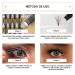 LASHVIEW DIY Eyelash Extension Kit - Cluster & Individual Lashes with Glue, Tweezers - 0.10 20D 8-14mm - Buy Online on GoSupps.com