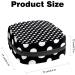 Polka Dot Black & White Portable Menstrual Cup Bag | Stylish Napkin Storage for Women & Teen Girls - Buy Online on GoSupps.com