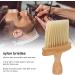Hair Cutting Duster Barber Brush Neck Duster Nylon Bristles Simple Style Neck Duster with Wooden Handle Barber Brush for Hair Cutting - Buy Online on GoSupps.com