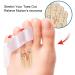 Soft Silicone Little Toe Separator - 8 Pairs | Breathable 3-Hole Overlapping Toe Protector for Scuff Protection - Buy Online on GoSupps.com