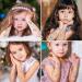 Mermaid Temporary Tattoos for Kids - Cute Cartoon Fake Tattoo Stickers with Marine Life Designs - Waterproof Body Art Stickers - 8 Sheets - Buy Online on GoSupps.com