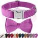 Asvin dog collar velvety with removable dog flying soft and comfortable dog collar multi -colored velvety dog collar for weddings birthdays parties etc.