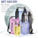 IDRYBAG Clear Waterproof Dry Bag 2L/5L/10L/15L/20L - Lightweight Dry Sack for Water Sports - Ideal for Kayaking, Boating, Swimming - Black Caffeine - Buy Online on GoSupps.com