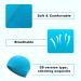 Buy Nitaiun 4-Pack Bath Caps for Adults & Kids | Stretchy Comfortable Swimwear | Light & No Pulling | Black & Blue - Buy Online on GoSupps.com
