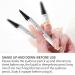 2024 Microblading Eyebrow Pen - 3D Waterproof Magic Pencil for All-Day Natural Brows - Dark Brown - Buy Online on GoSupps.com