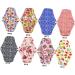 Washable Reusable Menstrual Pads 5pcs | Cloth Towel Napkins | Portable Medium Size Feminine Pads | Random Color - Pack of 1 - Buy Online on GoSupps.com