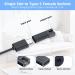 Universal 6 Razor Charger Connector Set with USB-C Cable | Compatible with Philips Remington & Braun Razors - Buy Online on GoSupps.com