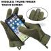 KONCEPPT Tactical Army Military Gloves - Green Large | Touch Screen, Breathable, Wear-Resistant with Hard Knuckle Protection - Buy Online on GoSupps.com