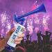 Loud Handheld Air Horn for Safety | Reusable Sports Pump Horn for Boats, Events, and Camping - Blue - Buy Online on GoSupps.com