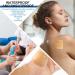 15-Piece Waterproof Adhesive Foam Dressing 3x3 Inch Square Patches with Border - Breathable Wound Bandages for Shower - Silicone Adhesive - Buy Online on GoSupps.com