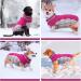 Kuoser Waterproof Dog Coat - Cold Weather Jacket for Small & Medium Dogs | Cozy Fleece-Lined Winter Vest in XXL Pink - Buy Online on GoSupps.com