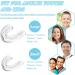 FEXPDL Mouth Guard for Teeth Grinding 4 Pack Teeth Grinding Night Guard for Adults Mouth Guard for Sleeping at Night Anti Grinding Teeth 2 Sizes Bruxism Mouth Guard Night White - Buy Online on GoSupps.com