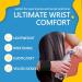 Adjustable Carpal Tunnel Wrist Brace - Compression Support for Pain Relief | Ideal for Fitness Weightlifting Tendonitis & Arthritis | Orange - Buy Online on GoSupps.com